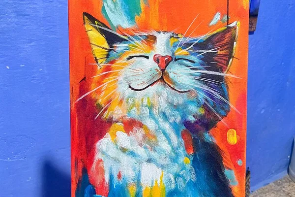 Paint Chefchaouen: Art Class with Local Moroccan Artist