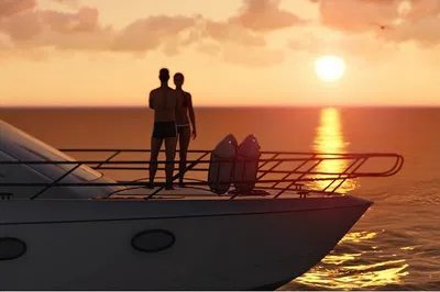 Barcelona Sunset Motor Yacht: Coastal Views & Catalan Delights
