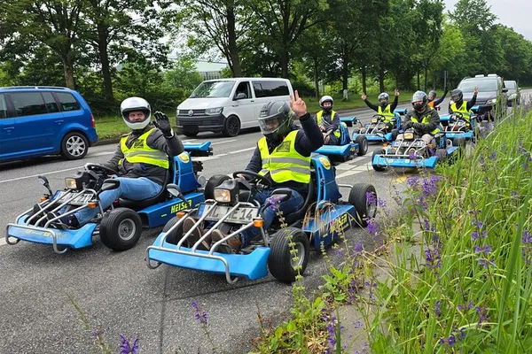 Hamburg: Unleash Your Inner Racer on a Road Kart Tour!