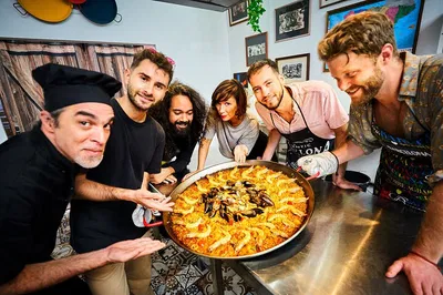 Barcelona Paella Cooking Class: Market Tour & Sangria