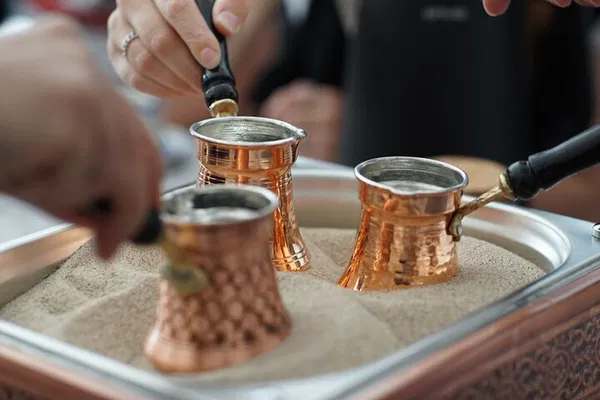 Brew Turkish Coffee on Sand: Fortune Telling & Gift!