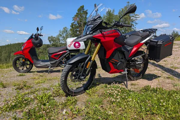 Helsinki Electric Moto Adventure to Nuuksio National Park