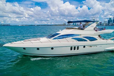 Luxury Awaits: Explore Miami & Biscayne Bay on a 62' Azimut Yacht