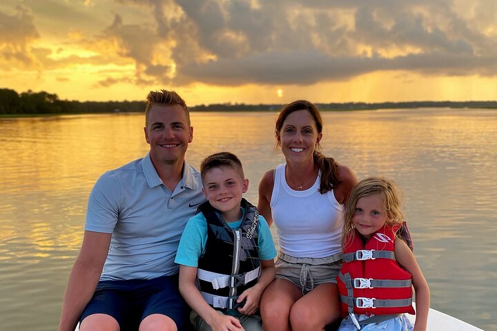 Hilton Head Sunset Cruise: Private, Dolphins, & Lighthouse!