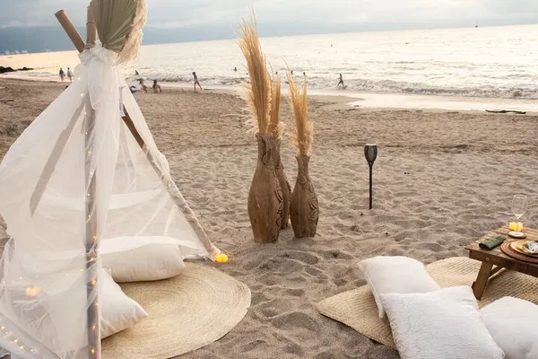 Sunset Beach Celebration: Romantic Dinner or Picnic in Paradise