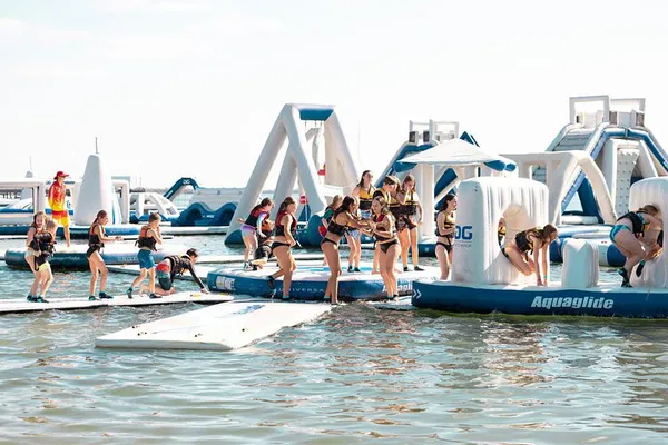 GC Aqua Park: Southport's Inflatable Water Park Fun!