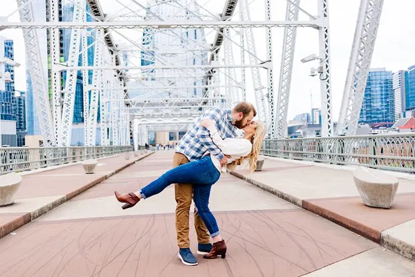 Nashville Riverfront Romance: Capture Your Love Story with a Private Photoshoot