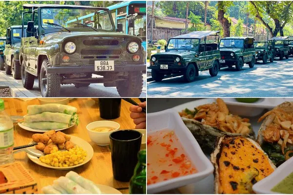 Hanoi's Night Foodie Adventure: Jeep Tours Led by Local Women
