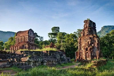 Journey Through Time: My Son Sanctuary Sunset Spectacle