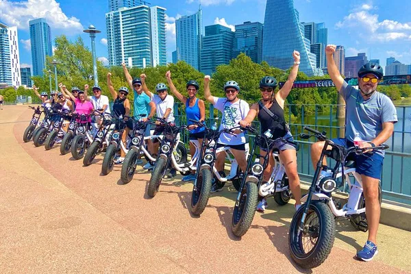 Austin E-Bike Tour: See Murals & Zilker Park!