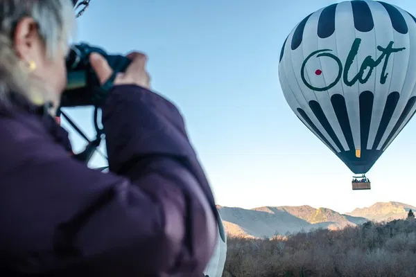 Soar Above: Hot Air Balloon Ride Over Catalonia's Volcanic Wonders