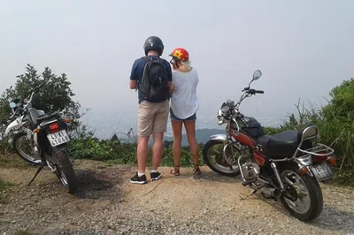 Danang City Tours: Experience the Thrill on a Harley Davidson-Style Motorbike!