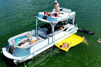 Party Boat on Percy Priest Lake w/ Slide! (Max 16)