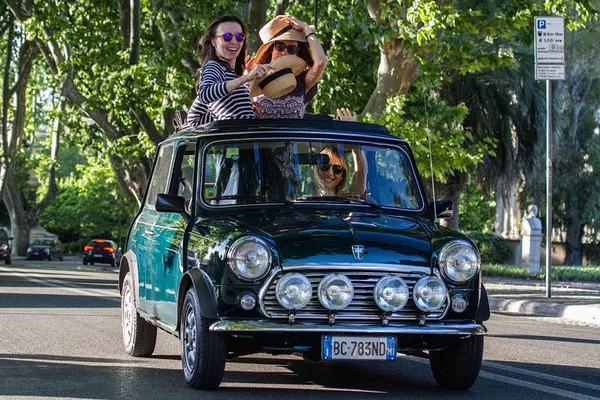 Rome's Ancient Wonders: A Mini Cooper Cabrio Adventure with Aperitivo