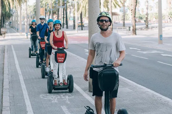 Conquer Montjuïc: Thrilling Segway Tour of Barcelona's Iconic Castle