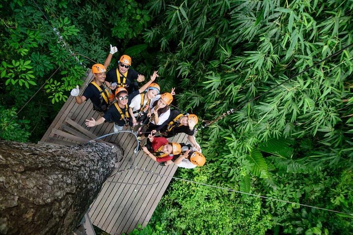 Phuket Thrills: ATV & Zipline Adventure with Thai Lunch!