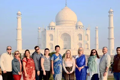 Discover Agra's Wonders: An Overnight Taj Mahal Sunrise & Sunset Tour from Delhi