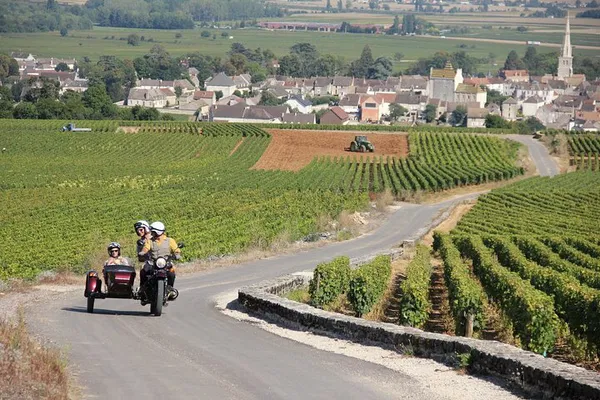 Burgundy Sidecar Tour: Vineyards & UNESCO Views
