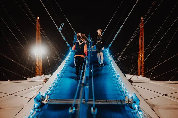 Up at The O2: Twilight Thrills Above London's Skyline