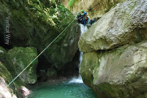 Conquer Furon Canyon: A Thrilling Canyoning Adventure near Grenoble!