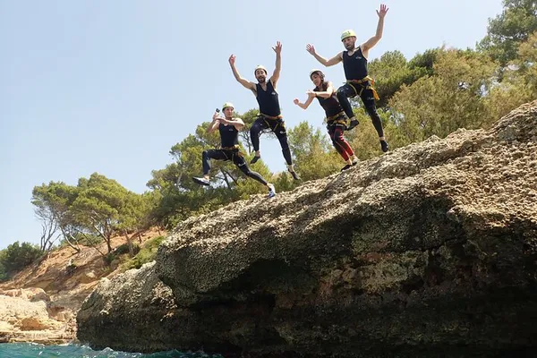 Conquer Mallorca's Coast: Alcudia Coasteering Adventure!