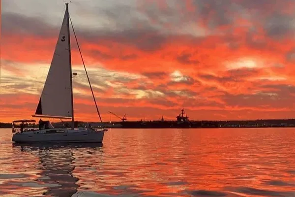 Sunset Serenity: Small-Group Sailing on San Diego Bay