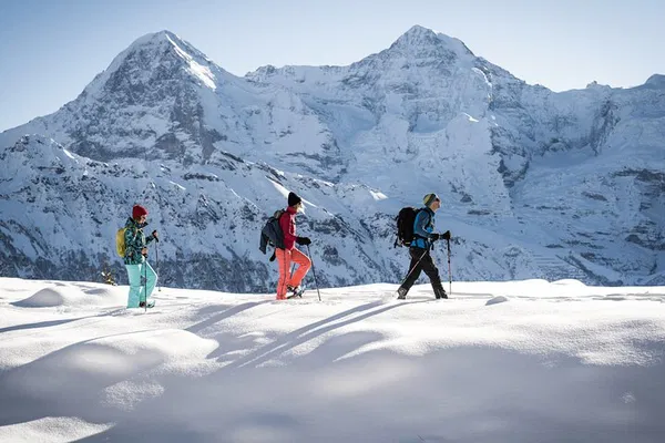 Swiss Alps Snowshoe Adventure: Hike & Discover