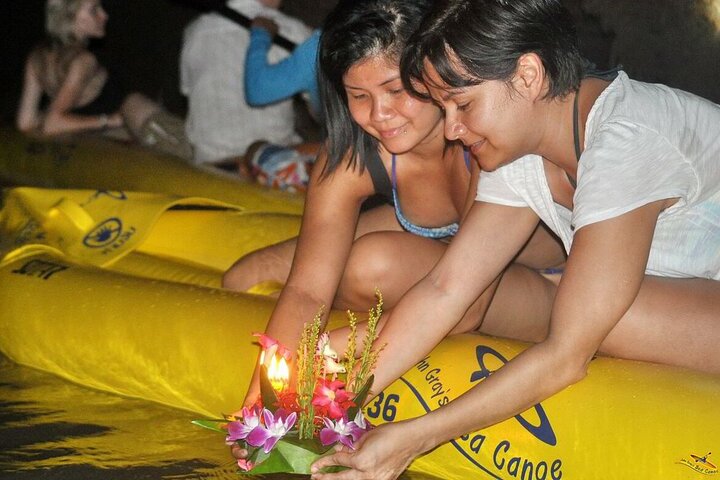 Phang Nga Bay's Enchanting Sea Canoeing: Loy Kratong Under the Stars
