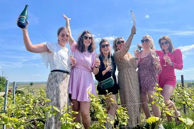 Sabrage & Champagne Tasting in Reims Mountains