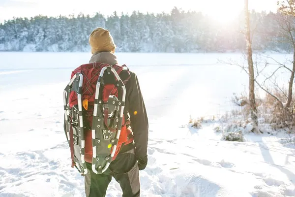 Stockholm Winter Hike: Snowshoe Adventure & Campfire