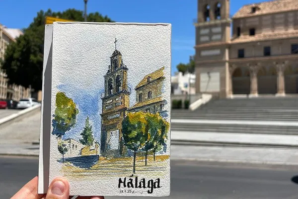 Malaga: Paint & Sketch the City's Soul