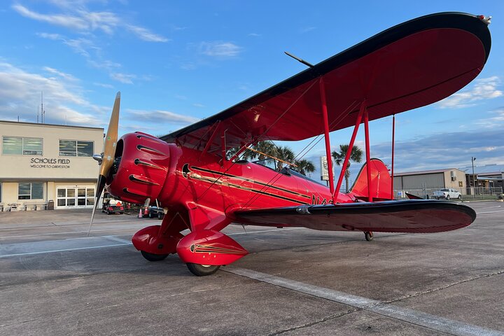 Galveston Biplane Adventure: Soar Over the Coast