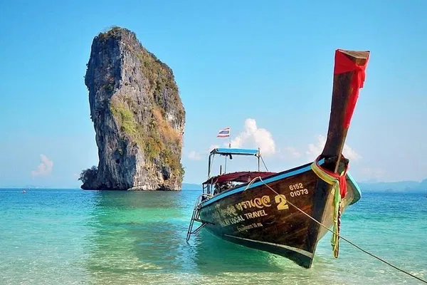 Discover Krabi's Hidden Gems: A Private 4 Island Long-Tail Boat Adventure