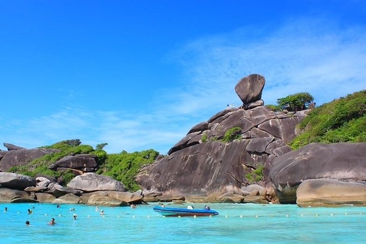 Discover the Underwater Wonders: Similan Islands Speedboat Adventure from Phuket