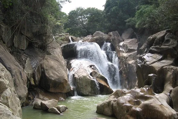 Nha Trang's Thrilling Waterfall Adventure: Trek, Climb & Swim!