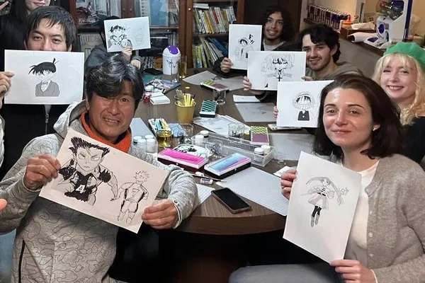 Unleash Your Inner Manga Artist: A Tokyo Cultural & Drawing Adventure!