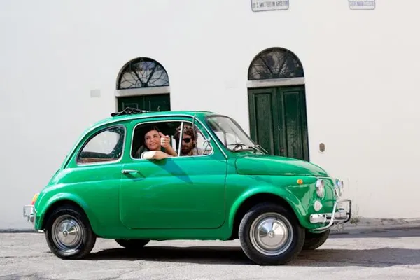 Fiat 500 Tour: Tuscan Hills & Italian Cuisine