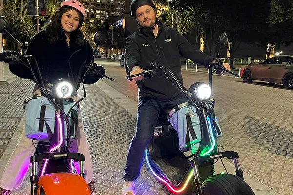 Dallas Night Lights: 2-Hour E-Scooter Adventure