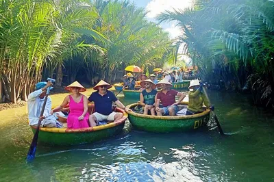 Hoi An Eco-Adventure: Basket Boat Ride & Culinary Delights!