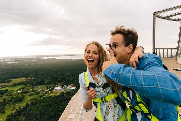 Tallinn TV Tower Edge Walk: Conquer the Sky!