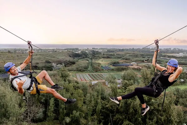 Oahu Zipline Adventure: North Shore Thrills & Views