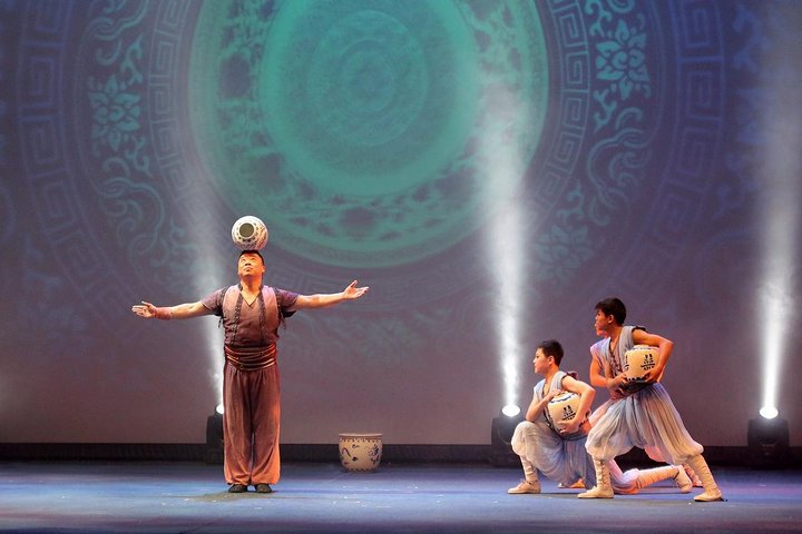 Shanghai Acrobatic Show: A Dazzling Night of Skill & Wonder with Private Transfer