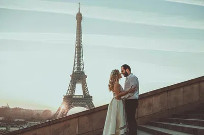 Romantic Eiffel Tower Photoshoot: Capture Your Love Story in Paris