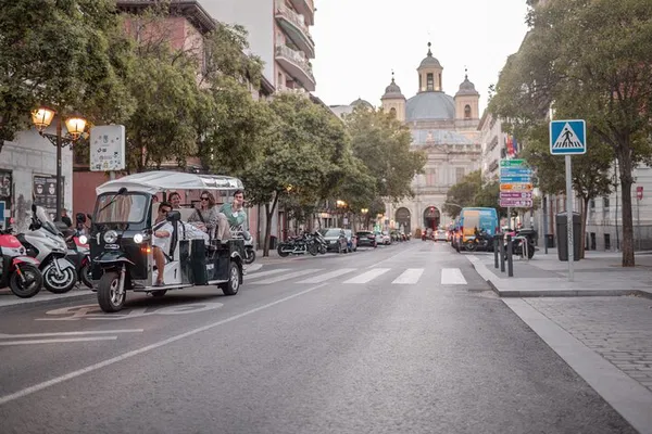 Discover Madrid's Charm: Private Eco Tuk Tuk Adventure