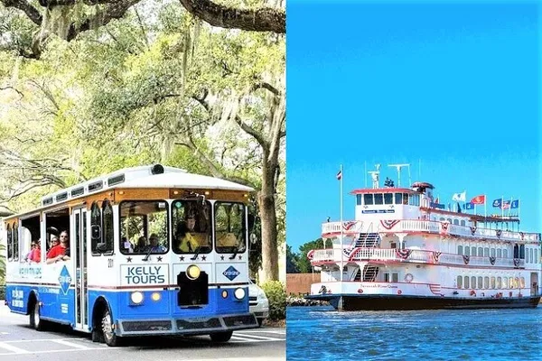 Savannah Trolley & Riverboat: Best City Tour Combo!