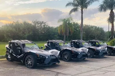 Unleash Orlando's Thrills: Full-Day Polaris Slingshot Adventure!