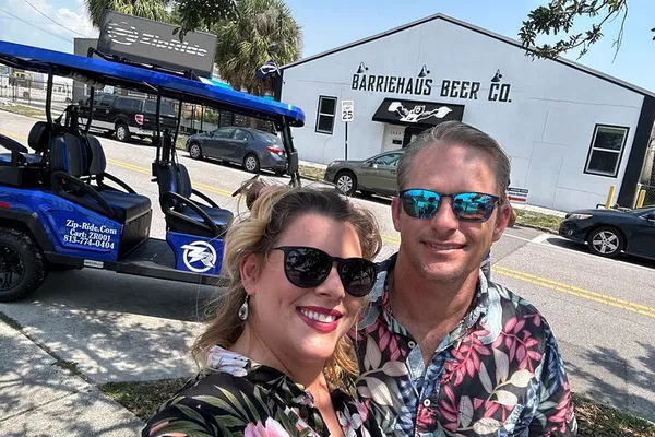 Ybor City Brewery Golf Cart Tour: Sip & See!