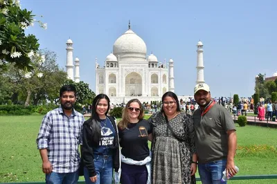 Unveiling Sunrise Majesty: Taj Mahal & Agra Fort Private Tour