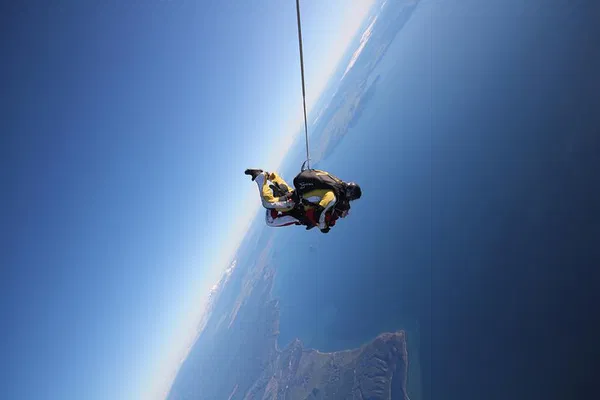 Conquer Fear: Taupo Tandem Skydiving Adventure Over New Zealand's North Island