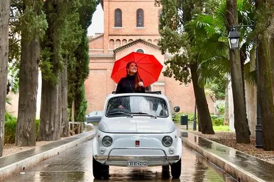 Roman Holiday: Vintage Fiat 500 Tour & Photoshoot Adventure